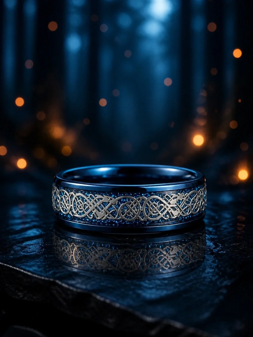 N/A elegant blue